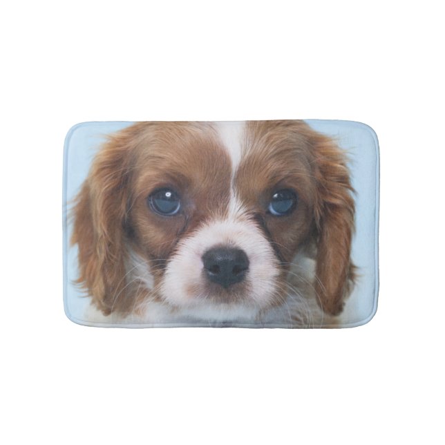 Cavalier King Charles Spaniel Puppy Bath Mat (Front)