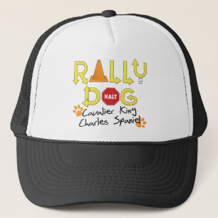 Cavalier King Charles Spaniel Rally Dog Trucker Hat