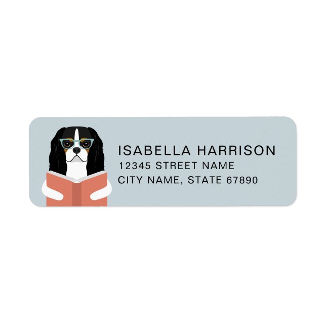 Cavalier King Charles Spaniel Return Address Label (Front)