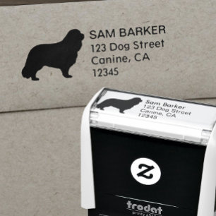 Cavalier King Charles Spaniel Return Address Self-inking Stamp