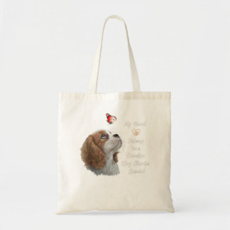 Cavalier King Charles Spaniel Shirt, dog mum, dad  Tote Bag