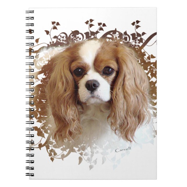 Cavalier King Charles Spaniel Spiral Notebook (Front)