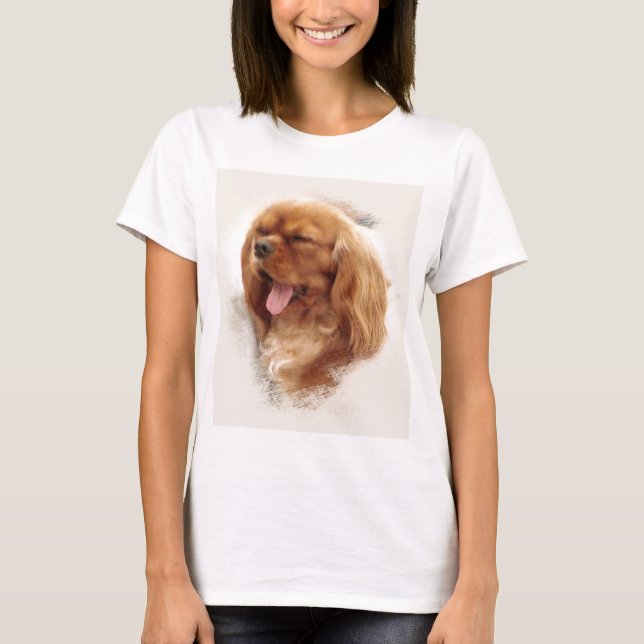 Cavalier King Charles Spaniel T-Shirt (Front)