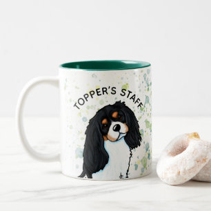 Cavalier King Charles Spaniel Two-Tone Coffee Mug