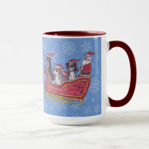 Cavalier King Charles Spaniel Winter Holiday  Mug