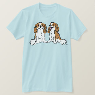Cavalier King Charles Spaniels Cute Dogs T-Shirt