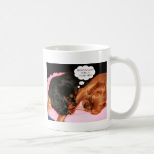 Cavalier King Charles Spaniels Puppies Coffee Mug