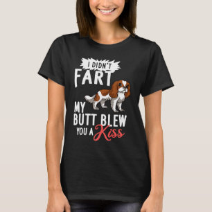 Cavalier King Charlies Spaniel Dog Puppies Owner L T-Shirt