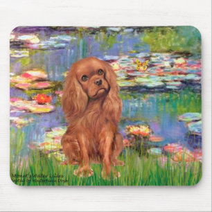 Cavalier (Ruby7) - Lilies 2 Mouse Pad