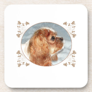 Cavalier Snow Queen Pillow Coaster