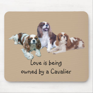 Cavalier Threesome Mousepad