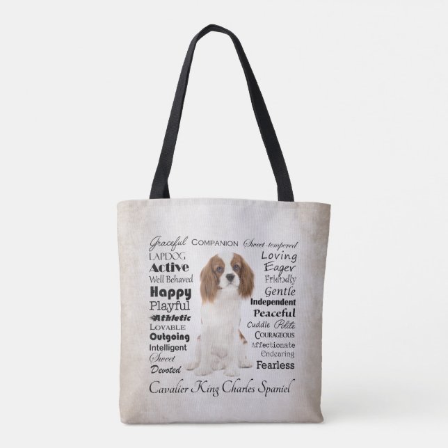 Cavalier Traits Tote Bag (Back)