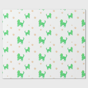 Cavalier Wrapping Paper – Minimal Green Gift