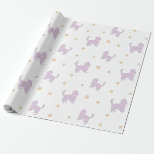 Cavalier Wrapping Paper – Minimal Lavender Gift