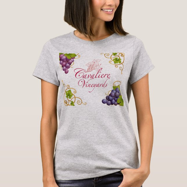 Cavaliere Vineyards T-Shirt (Front)