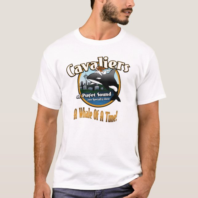 cavaliers_of_puget_2010, Whale Words T-Shirt (Front)