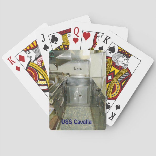 Cavalla Galley Playing Cards (Back)