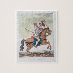 Cavalry Archer, from 'L'Antica Roma', 1825 (colour Jigsaw Puzzle