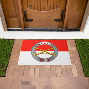 Cavalry Army Veteran  Doormat