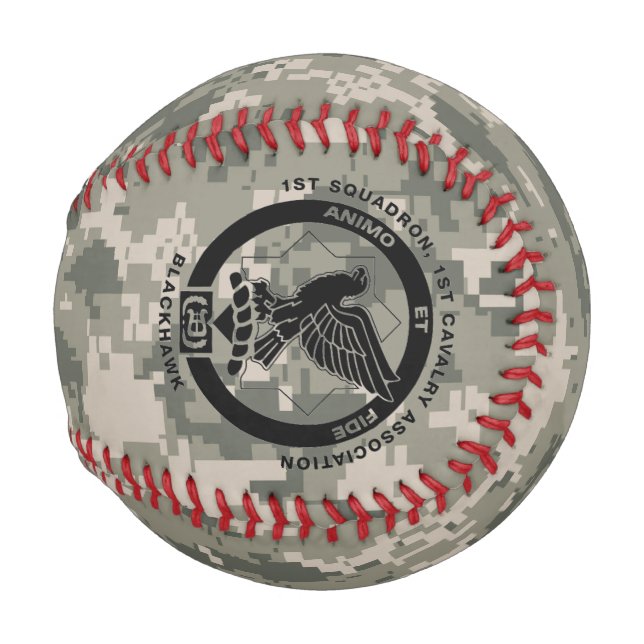 Cavalry Camo Baseball (Front Right)