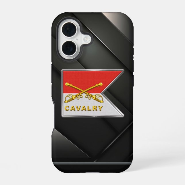 Cavalry CAV iPhone 16 Case (Back)