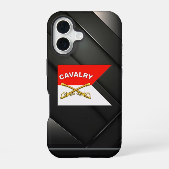 Cavalry CAV iPhone 16 Case (Back)