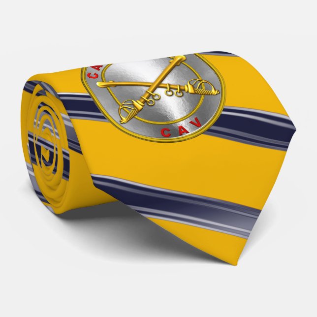 Cavalry “CAV Trooper” Veteran   Tie (Rolled)