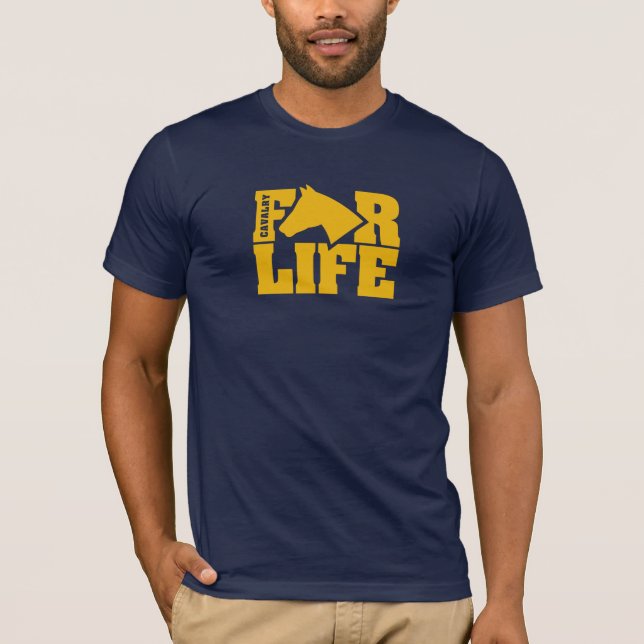 Cavalry For Life Tee (Front)