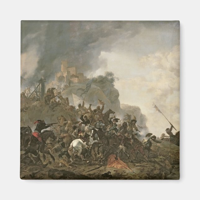 Cavalry Making a Sortie Magnet (Front)