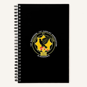 Cavalry Spiral Notebook - Classic Black