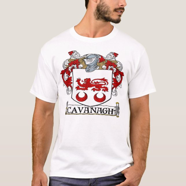 Cavanagh Coat of Arms T-Shirt (Front)