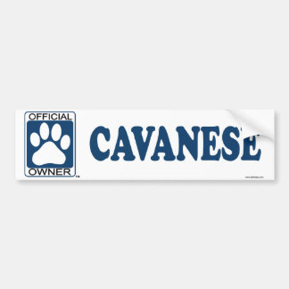 Cavanese Blue Bumper Sticker