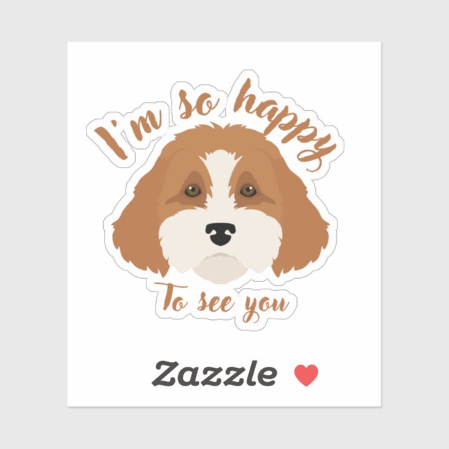  Cavapoo Cavoodle Cockerpoo Puppy Designer dog (Sheet)