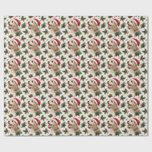Cavapoo Christmas Wrapping Paper
