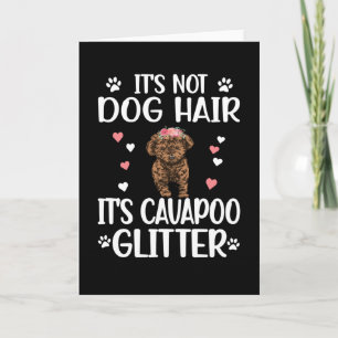 Cavapoo Dog Lover Cavapoo Mum Cavoodle Dog Owner Card