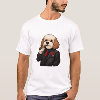 Cavapoo Don – Funny Mafia Dog Art T-Shirt