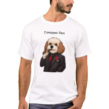 Cavapoo Don – Funny Mafia Dog Art T-Shirt