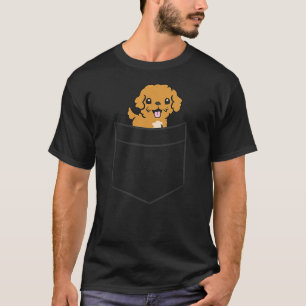 Cavapoo In The Pocket Cavoodle Dog Pocket Cavapoo T-Shirt