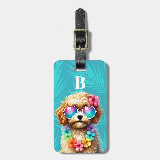 Cavapoo Luggage Tag (Front Vertical)