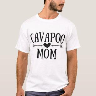 Cavapoo Mum Funny Cavapoos Gifts for Women Dog Lov T-Shirt
