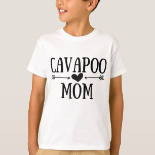 Cavapoo Mum Funny Cavapoos Gifts for Women Dog Lov T-Shirt