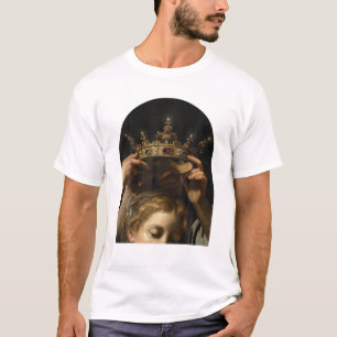 Cavarozzi Virgin With Angels, Christian Renaissanc T-Shirt