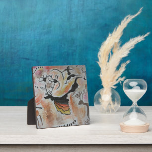 Cave Art Abstract Plaque