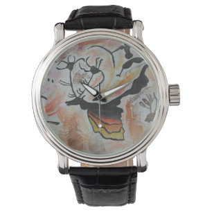 Cave Art Abstract Watch