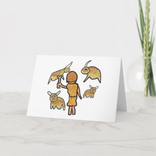 Cave Art Card