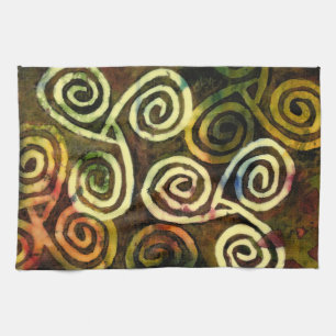 Cave Art Tea Towel