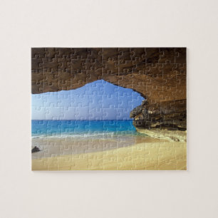 Cave at French Bay, San Salvador Island, Jigsaw Puzzle