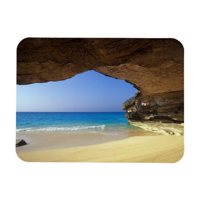 Cave at French Bay, San Salvador Island, Magnet (Horizontal)