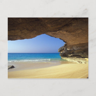 Cave at French Bay, San Salvador Island, Postcard