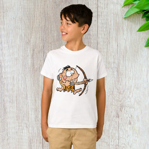 Cave Boy With Bow And Arrow T-Shirt